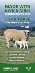 Lamb Force Ewe Milk Replacer Product Leaflet